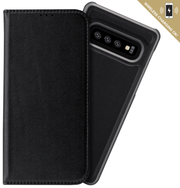GEN 2.0 funda magnética delgada 2 en 1 y carcasa para Samsung Galaxy S10, Negro