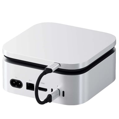 Satechi Carcasa Externa para SSD M.2 NVMe USB4 Pro 3840MB/s Ultra Fina Gris