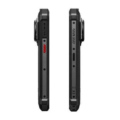 FOSSiBOT F110 Pro 5G, smartphone robuste, 20 Go de RAM + 128 Go de ROM, écran HD+ de 6,745 pouces, batterie 10000 mAh, appareil photo AI 50 MP, NFC et déverrouillage par empreinte digitale et facial -Noir