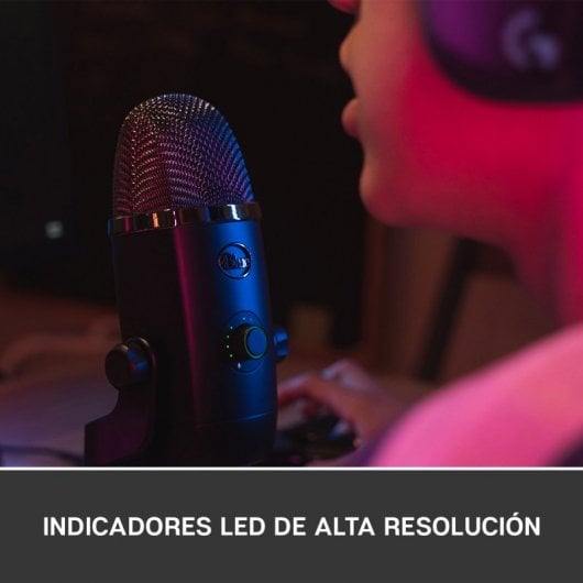 Blue Microphones Yeti X Micrófono Condensador USB Profesional con Indicadores de Alta Resolución - Neuf