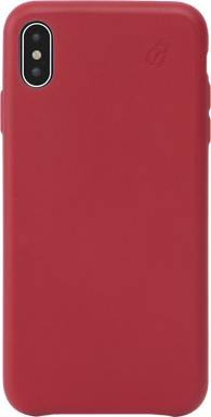 Coque en Cuir Rouge pour Apple iPhone XS Max Beetlecase