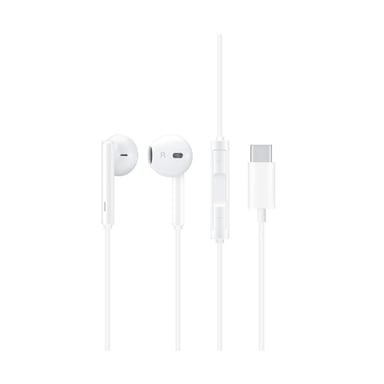 Huawei 55030088 auricular y casco Auriculares Alámbrico Dentro de oído Llamadas/Música USB Tipo C Blanco