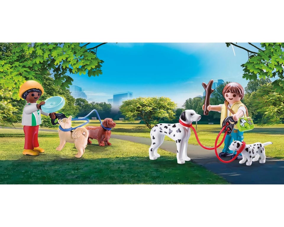 Playmobil Valisette Enfants et Chiens 70530 - vue 3