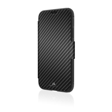 Etui Portefeuille ''Flex Carbon Robust'' pour iPhone Xs d'Apple, Noir