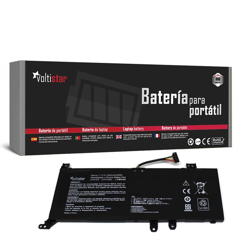 Batería Portátil Asus Vivobook F412Da X412Fj X412Fa X412Ua X512F C21N1818 - Nuevo