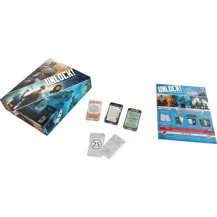 Découvrez Unlock ! Jeux d'Aventure - Mysterium, Aventuriers du Rail et Pandemic - Neuf