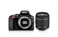 Nikon D3500 + AF-P 18-55 Kit d'appareil-photo SLR 24,2 MP CMOS 6000 x 4000 pixels Noir