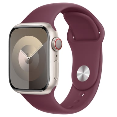 Sport Band pour Apple Watch Series 1 á 9 / SE (38/40/41 mm) | Series 10 (42 mm) - Taille M/L - Mulberry