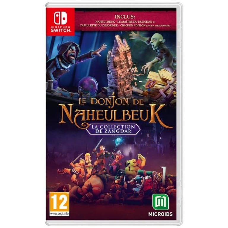 Le donjon de Naheulbeuk La collection de Zangdar Jeu Nintendo Switch - vue 2