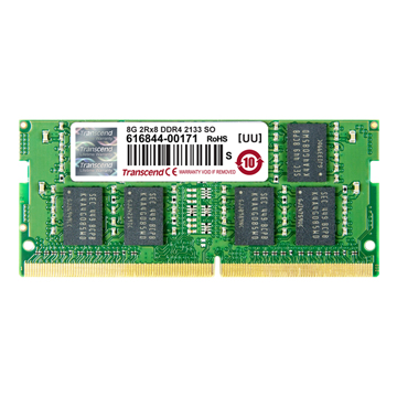 Transcend TS2GSH64V1B módulo de memoria 16 GB 2 x 8 GB DDR4 2133 MHz