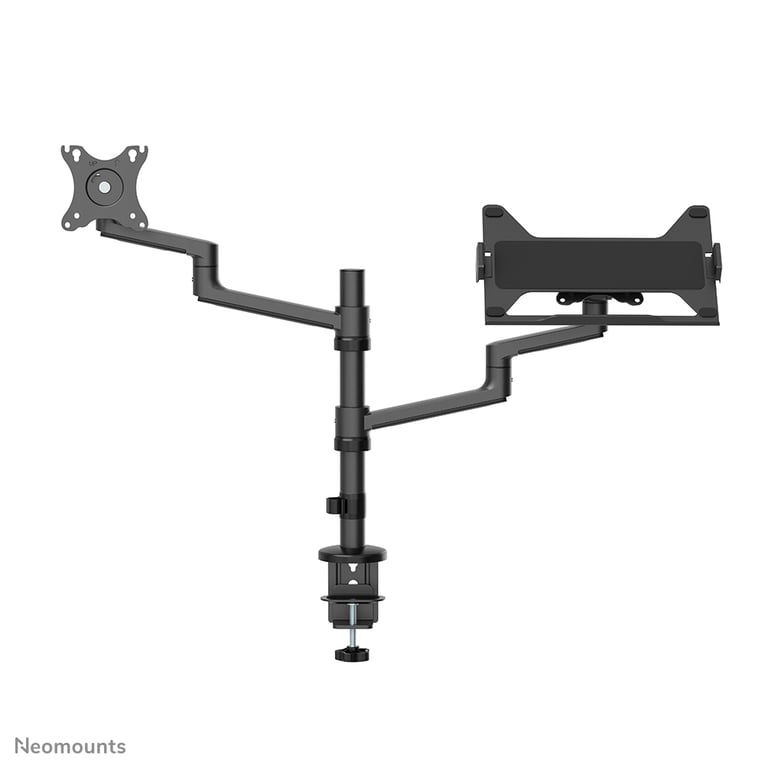 Neomounts DS20 425BL2 Support d'écran à fixer avec support pour ordinateur portable 17 27 économie d'espace Neuf - vue 2