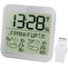 Reloj de pared Bresser mytime meteotime lcd plata 4cast