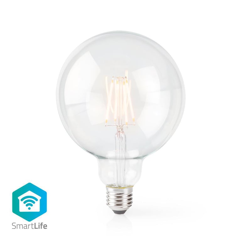 Nedis Wifi Smart Led Filament Glühlampe Wifilf10wtg125 E27 125 Mm 500 Lm - vue 2
