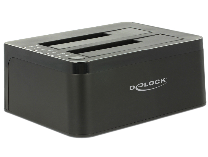 DeLOCK 62661 Station d'accueil de disques de stockage USB 3.2 Gen 1 3.1 Gen 1 Type B Neuf