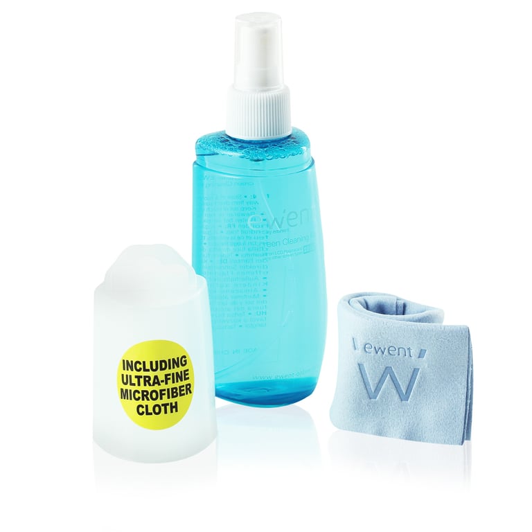 Ewent EW5671 kit de nettoyage pour ordinateur ÉcransPlastiques Liquide de nettoyage d'équipement électronique 200 ml - vue 3