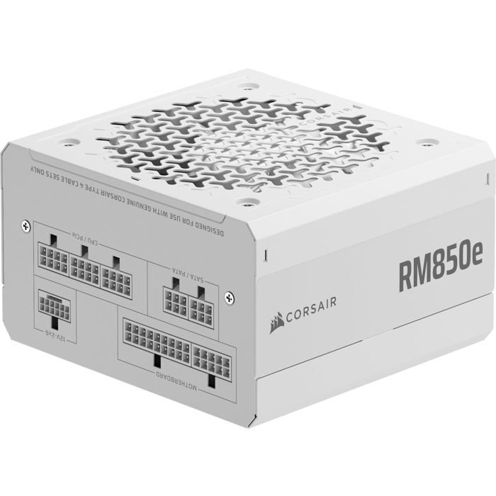 Alimentation PC - RM850e White - 850 W - ATX 3.1 - 80 PLUS Gold - Neuf