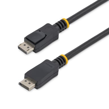 StarTech.com Câble DisplayPort 1.2 50cm - Câble DisplayPort Certifié VESA 4K x 2K Ultra HD - Câble Court DP à DP pour Moniteur - Cordon d'Affichage/Vidéo DP Fin - Connecteurs DP à Verrouillage - Neuf