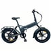 Bicicleta Eléctrico PULUMA EB FM-2.0 | Motor 500W | Batería 48V15Ah | Neumáticos de 20 Pulgadas | Velocidad Máx 25 km/h | Autonomía 45 km  | Gris