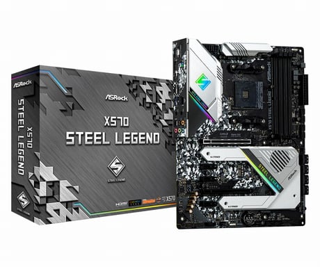 Asrock X570 Steel Legend AMD X570 AM4 ranura ATX