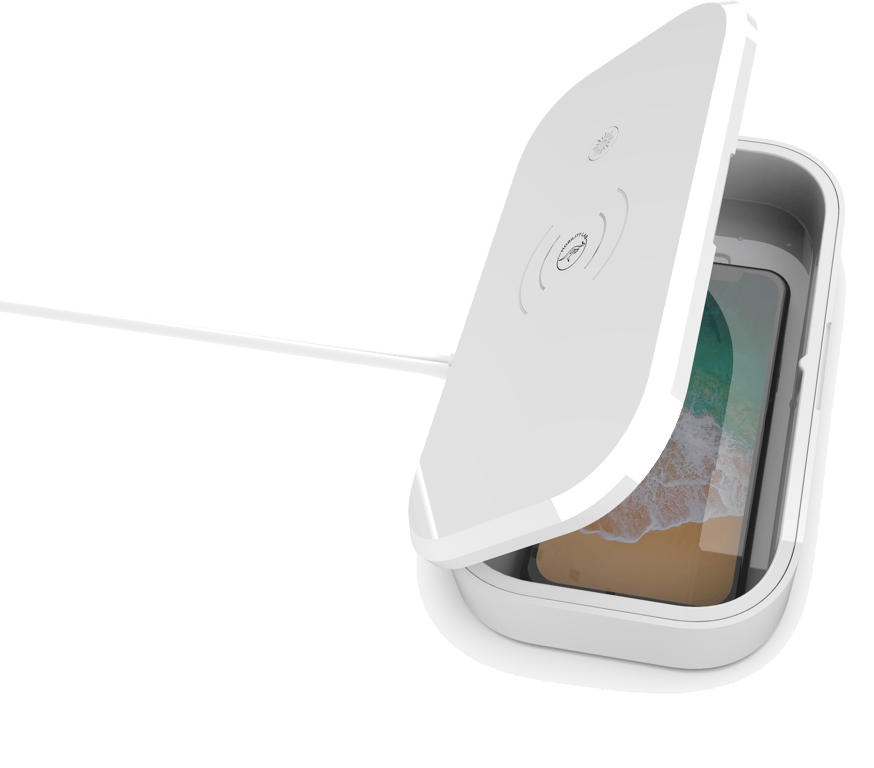 MOBILITY LAB - Sterilisateur UV + Chargeur Induction Universel