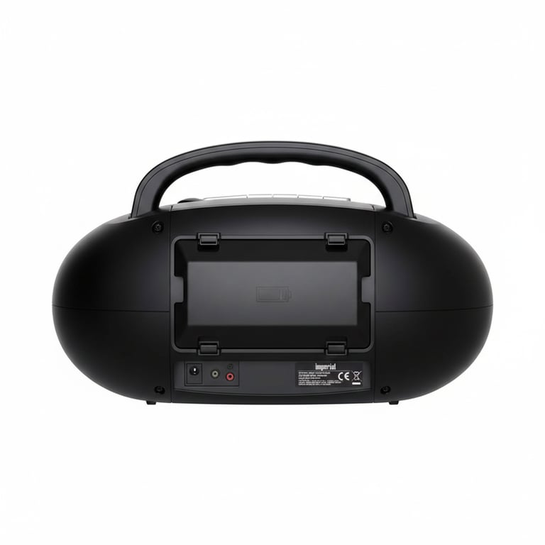 Imperial PBB 1 Compact Portable Boombox with CD player, Cassette Deck and FM radio