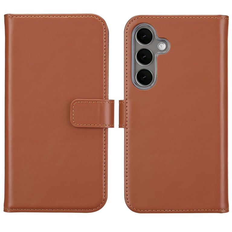 Selencia Étui de téléphone portefeuille en cuir véritable pour Samsung Galaxy S25 Plus Neuf - vue 7