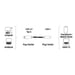 Cavo USB-C Flexi-Slim, oro, antitorsione, blu, 0,75 m
