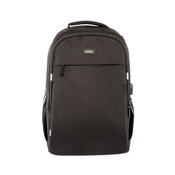 Sac À Dos Nilox NXBK041 – Pour Ordinateurs Portables Jusqu'à 15,6" en Polyester