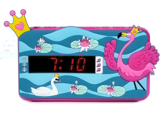 Bigben Interactive Réveil en relief Princesse