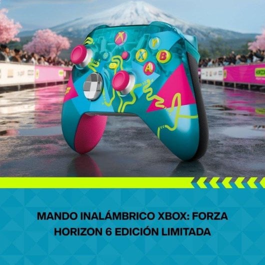 Manette sans fil Microsoft Forza Horizon 6 Edition limitée pour Xbox et PC - vue 8