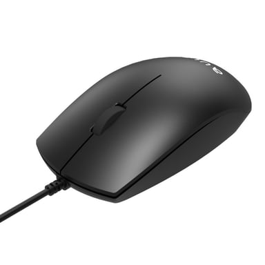 Aula AM100 Souris ergonomique pour PC/ordinateur portable avec 3 boutons/1200 dpi/câble USB/noir