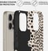 Burga Funda para iPhone 16 Pro MagSafe Tough A prueba de golpes Modelo Almond Latte Beige