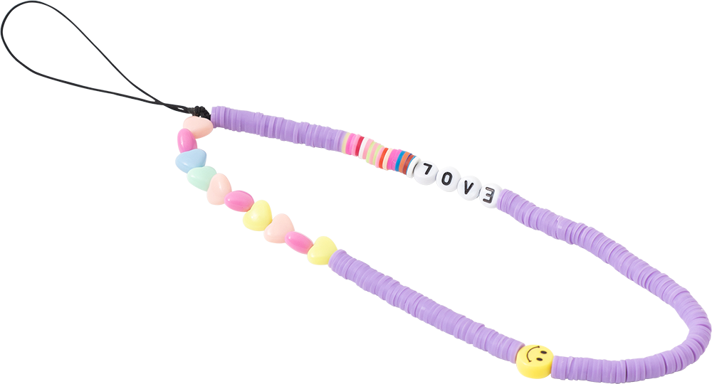 Dragonne bijou de téléphone LOVE - vue 4