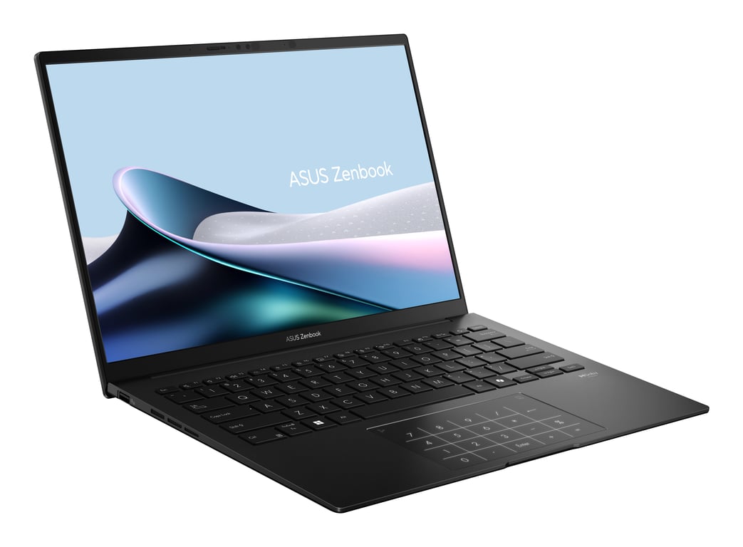 ASUS Zenbook 14 OLED UM3406KA-QD074W AMD Ryzen AI 7 PRO 350 Ordinateur portable 35,6 cm (14 ) Full HD 16 Go LPDDR5x-SDRAM 512 Go SSD Wi-Fi 6E (802.11ax) Windows 11 Home Noir - Neuf