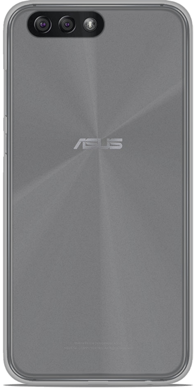 Coque silicone unie compatible Transparent Asus Zenfone 4 ZE554KL