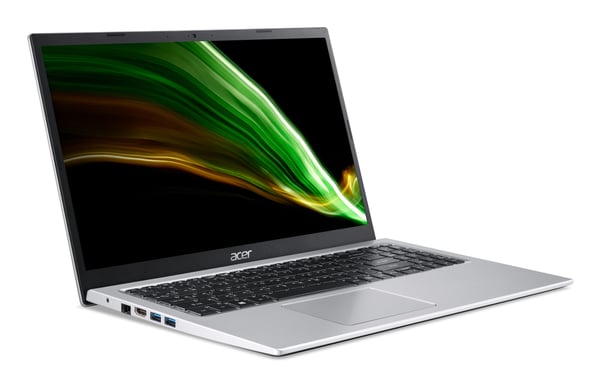 Acer Aspire 1 A115-32-C5YN Intel® Celeron® N N4500 Ordinateur portable 39,6 cm (15.6'') Full HD 4 Go DDR4-SDRAM 128 Go Flash Wi-Fi 6 (802.11ax) Windows 11 Home in S mode Argent