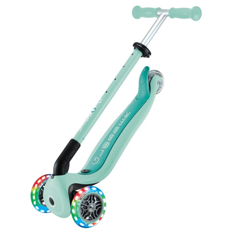 Globber Trottinette évolutive GO UP ACTIVE PLUS LIGHTS avec siège pastel - vue 7