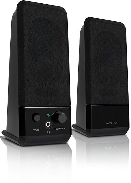 Enceintes 2.0 SPEEDLINK EVENT – 5W, Filaire, Design Compact