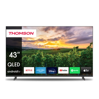 TV QLED Thomson 43QA2S13 109 cm 4K UHD Android TV Noir - Garantie 2 ans