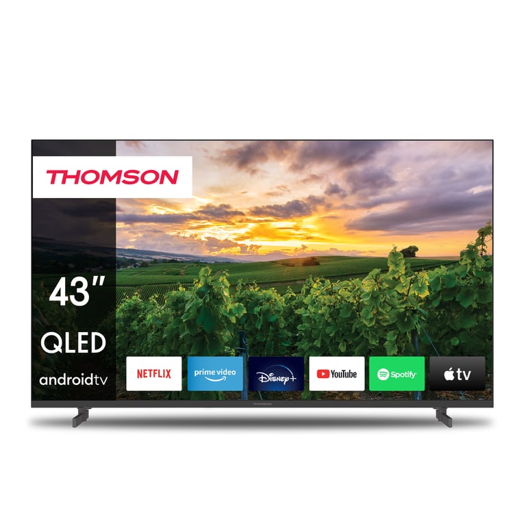 TV QLED Thomson 43QA2S13 109 cm 4K UHD Android TV Noir - Garantie 2 ans -  Thomson