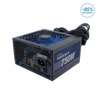 Coolbox Powerline 3 750 Fuente De Alimentación 750W Eficiencia 85%