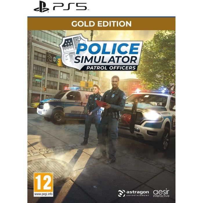 Police Simulator Patrol Officers Jeu PS5 Gold Edition - vue 2