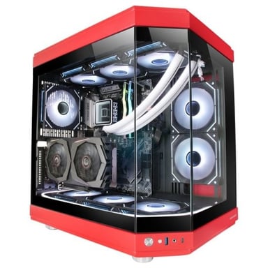 Mars Gaming MC-3T Midi Tower Rosso