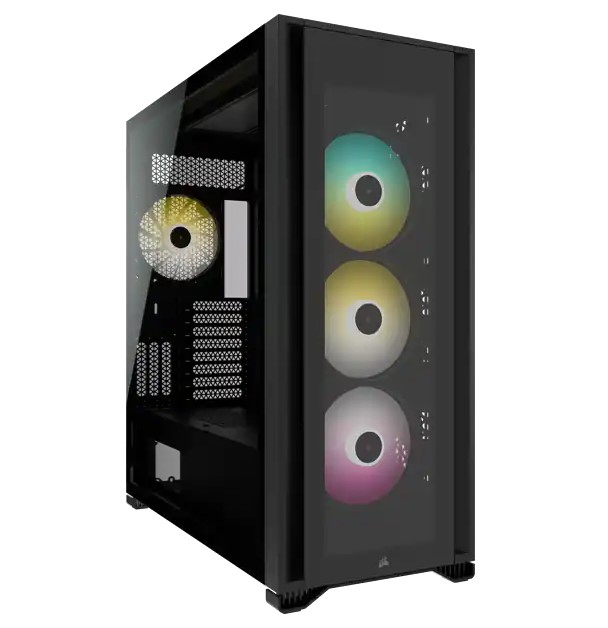 Corsair iCUE RGB TG GTSans AlimE ATX # - vue 3