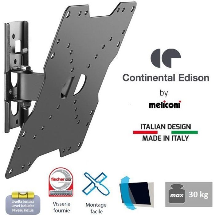 CONTINENTAL EDISON Support TV inclinable TV 2240'' VESA 200*200