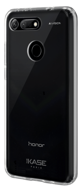 Coque hybride invisible pour Huawei Honor View 20, Transparente
