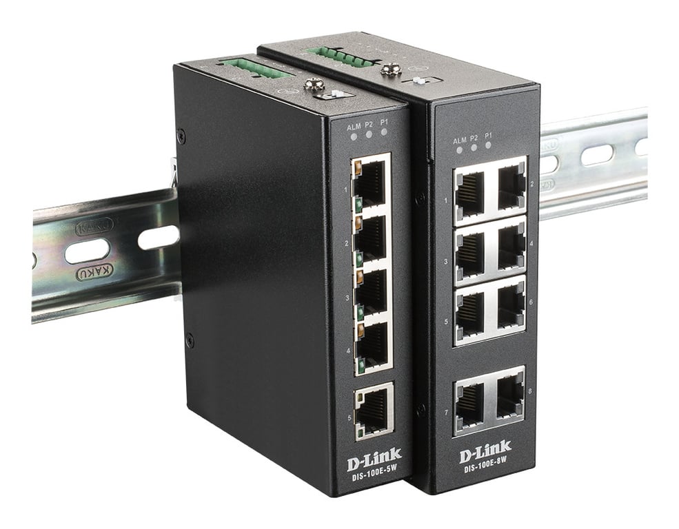 D Link DIS 8 ports /10100Sans POEEmpilableNon manageable - vue 4
