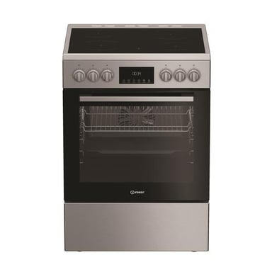 Cuisinière vitrocéramique Indesit I6V5LCX inox