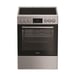 Cuisinière vitrocéramique Indesit I6V5LCX inox
