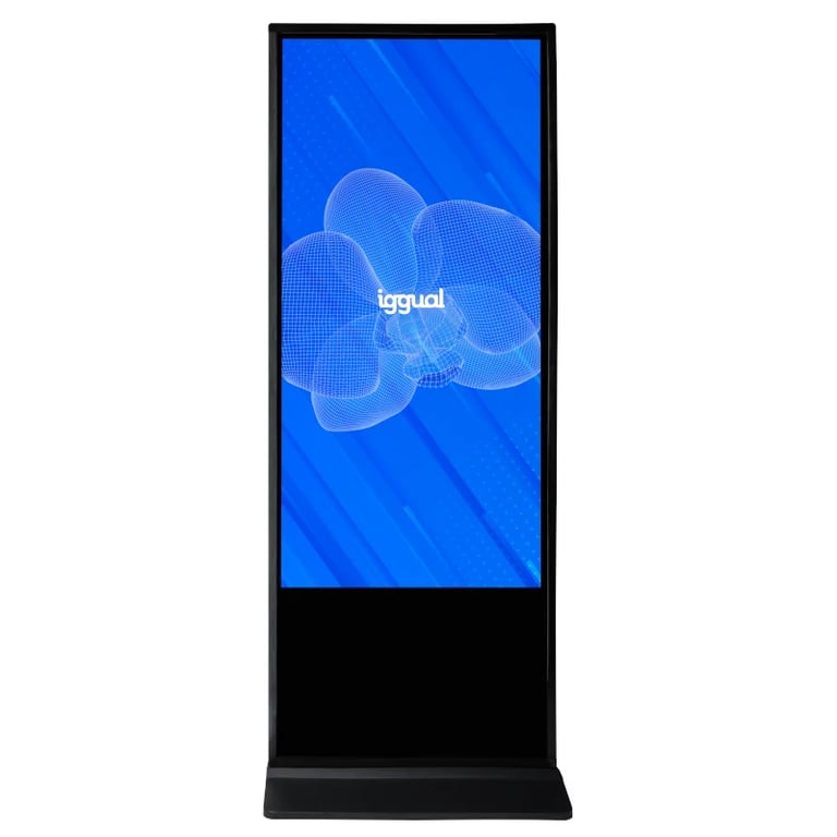 iggual ORCHID IGG318799 Écran LED totem interactif 55 pouces UltraHD 4K tactile - vue 2